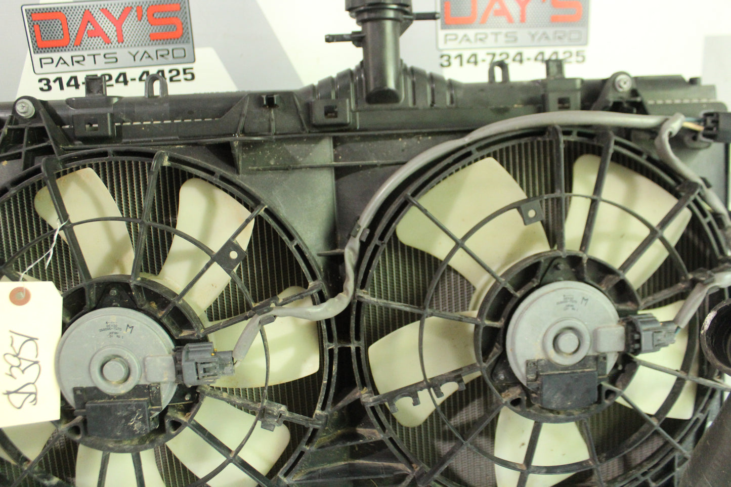 2013 Chevy Camaro SS 1LE Cooler Assembly Radiator AC Condenser Cooling Fan OEM - Day's Parts Yard