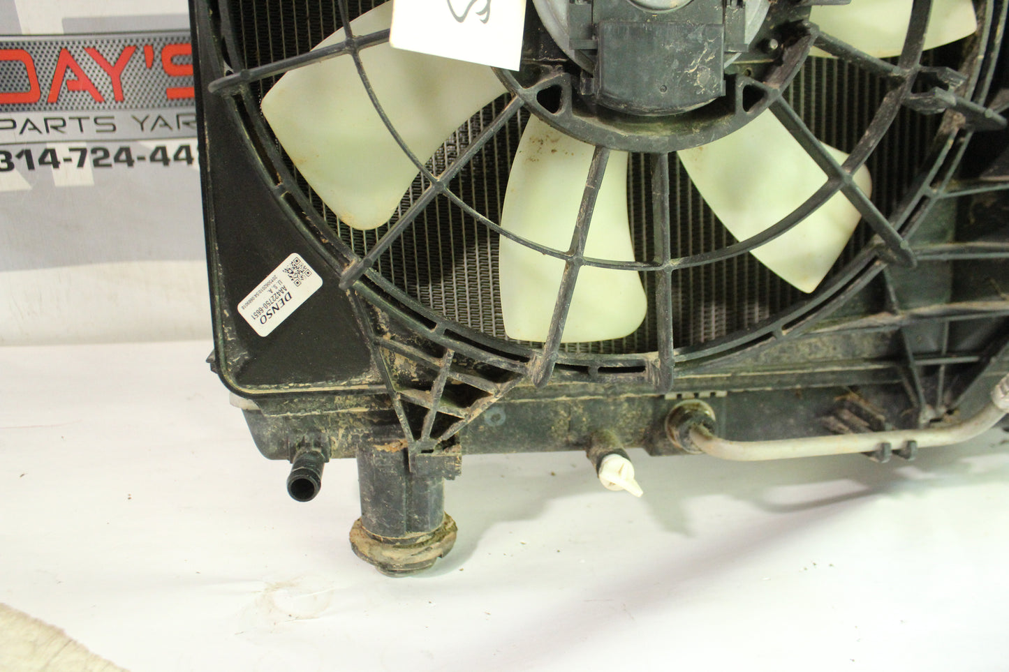 2013 Chevy Camaro SS 1LE Cooler Assembly Radiator AC Condenser Cooling Fan OEM - Day's Parts Yard