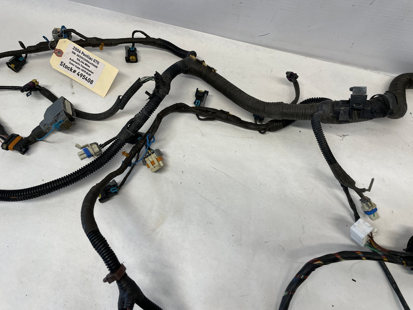 2006 Pontiac GTO Engine Motor Automatic Transmission Wire Wiring Harness OEM - Day's Parts Yard