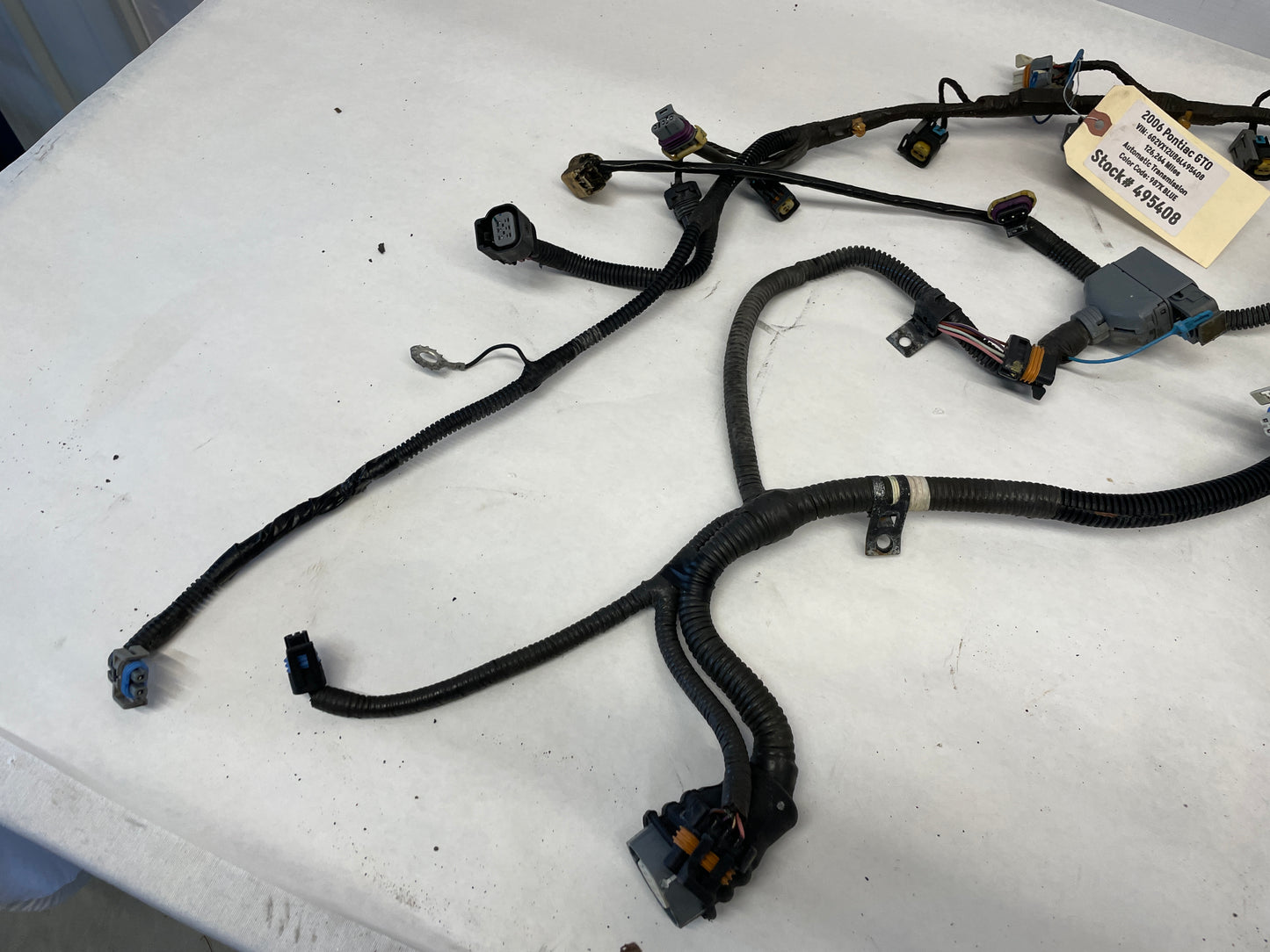 2006 Pontiac GTO Engine Motor Automatic Transmission Wire Wiring Harness OEM - Day's Parts Yard
