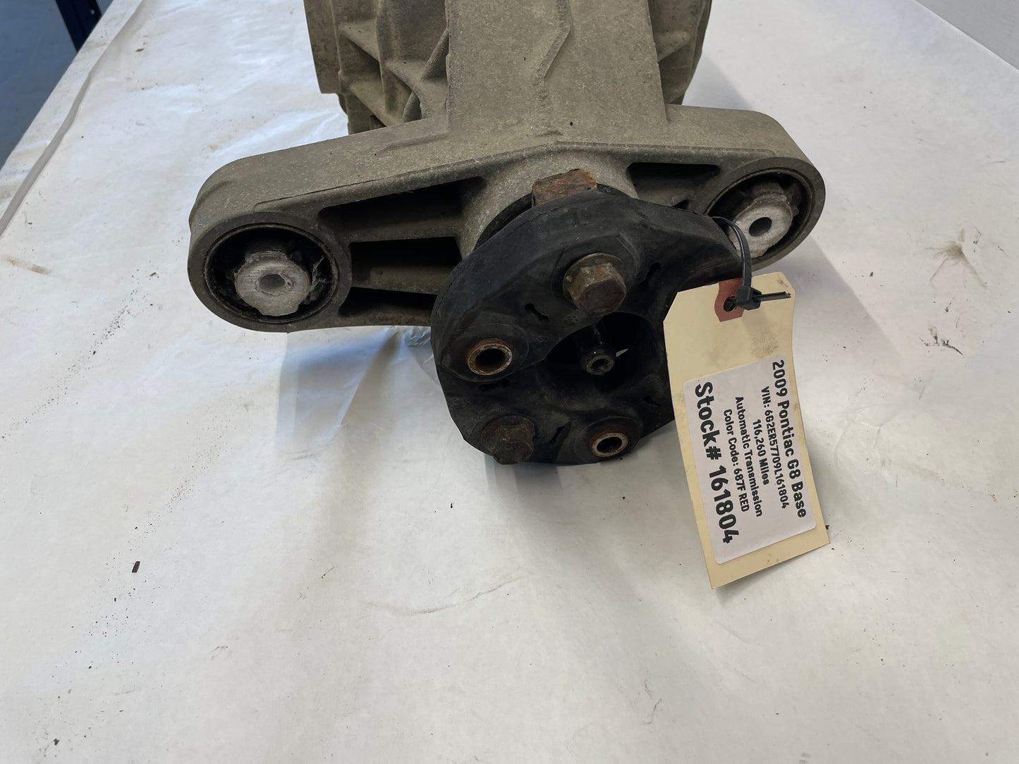 2009 Pontiac G8 Base Rear End Rearend Differential 2.92 OEM - Day's Parts Yard