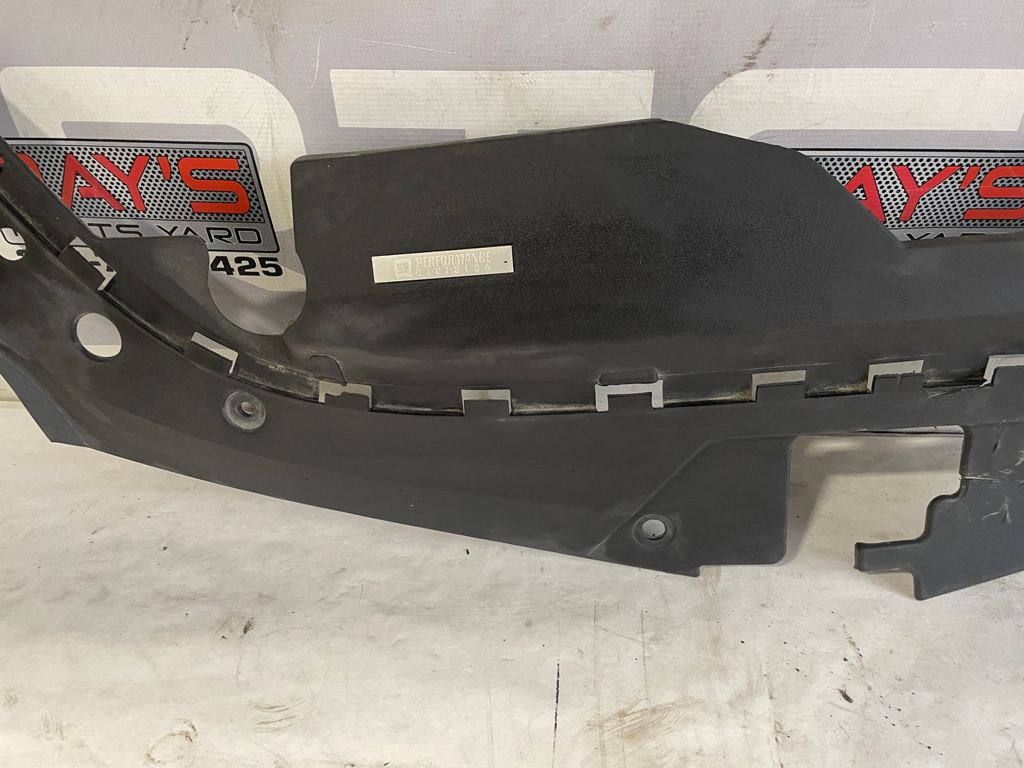 2014 Cadillac CTS-V Coupe Radiator Core Support Sight Shield Splash Cover OEM - Day's Parts Yard
