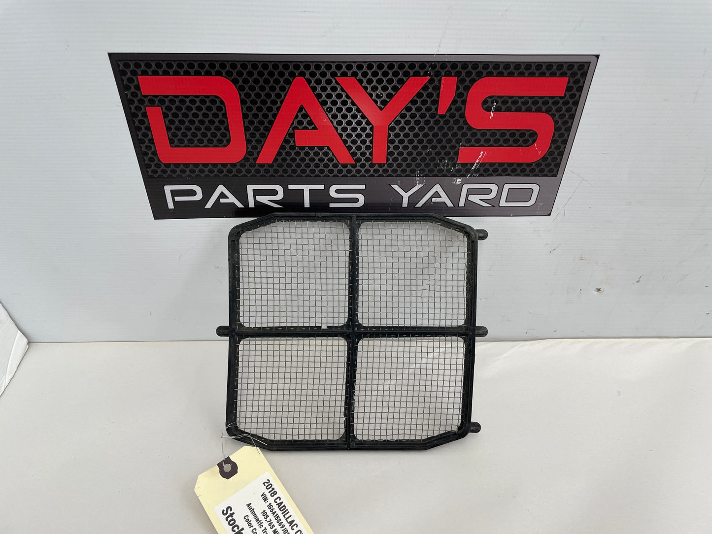2018 Cadillac CTS-V Auxiliary Aux Cooler Grill Screen OEM - Day's Parts Yard
