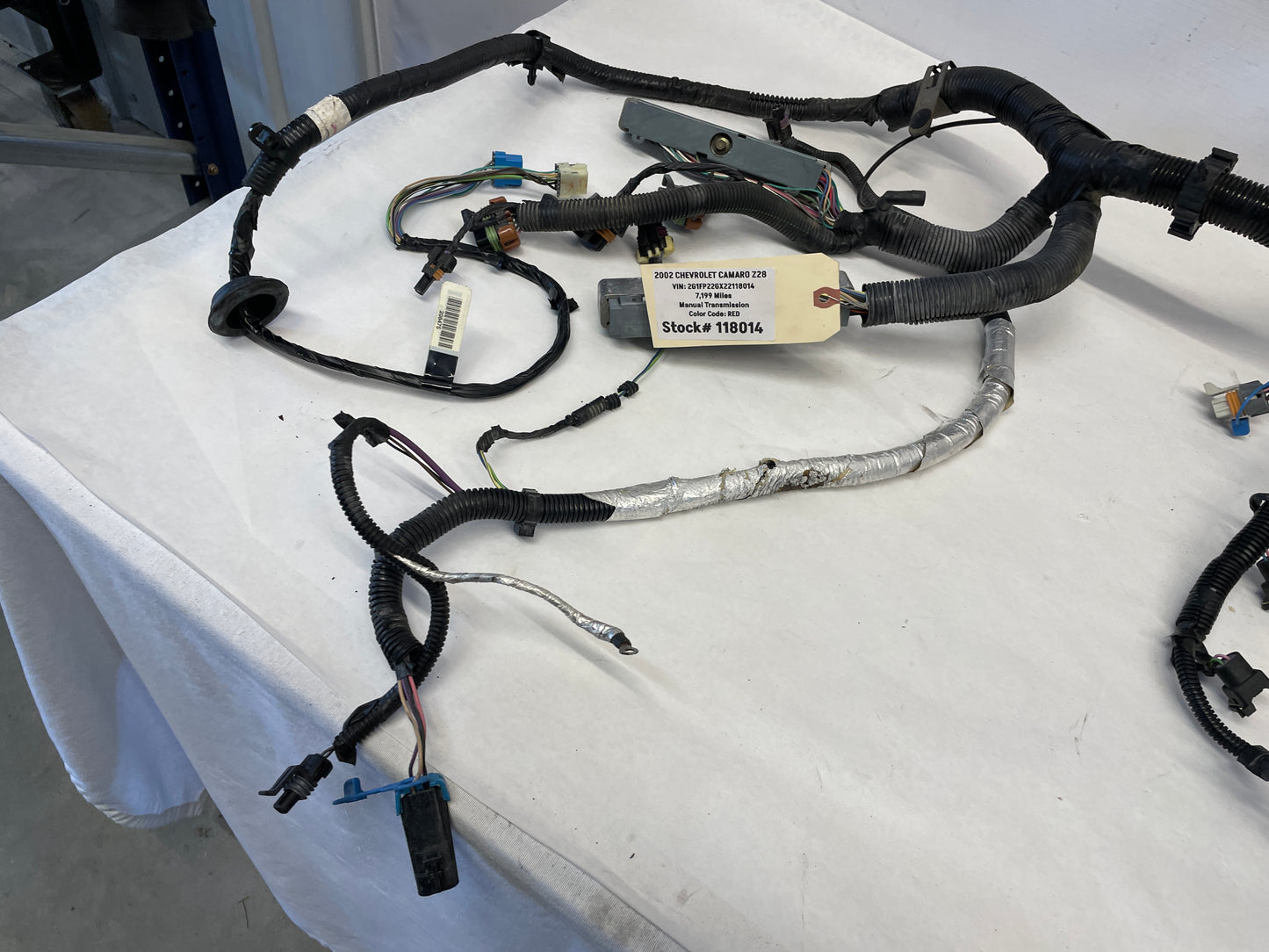 2002 Chevy Camaro Z28 Engine Motor Transmission Wire Wiring Harness OEM - Day's Parts Yard