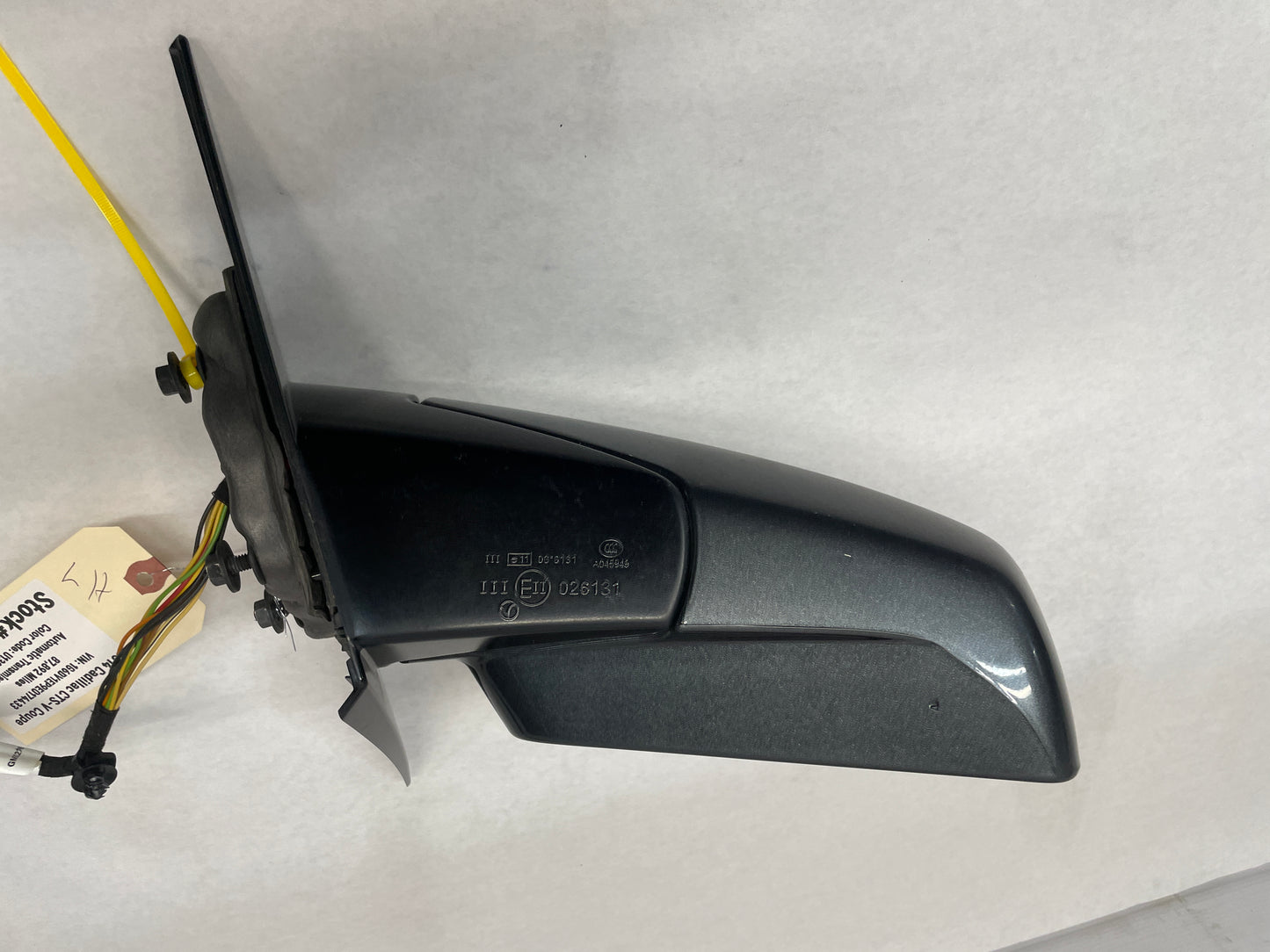 2014 Cadillac CTS-V Coupe LH Driver Door Mirror OEM - Day's Parts Yard