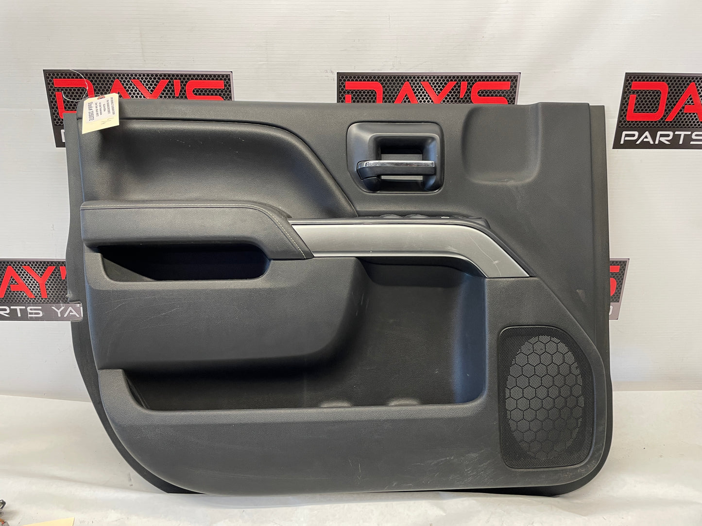 2015 Chevy Silverado K1500 LH Driver Front Interior Door Panel Trim OEM - Day's Parts Yard