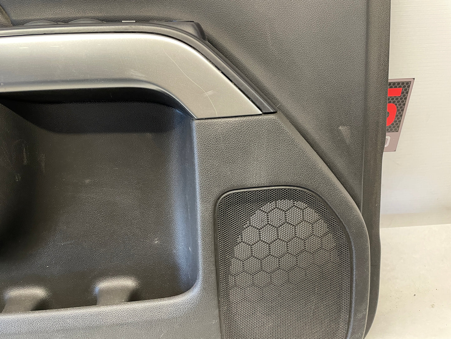 2015 Chevy Silverado K1500 LH Driver Front Interior Door Panel Trim OEM - Day's Parts Yard