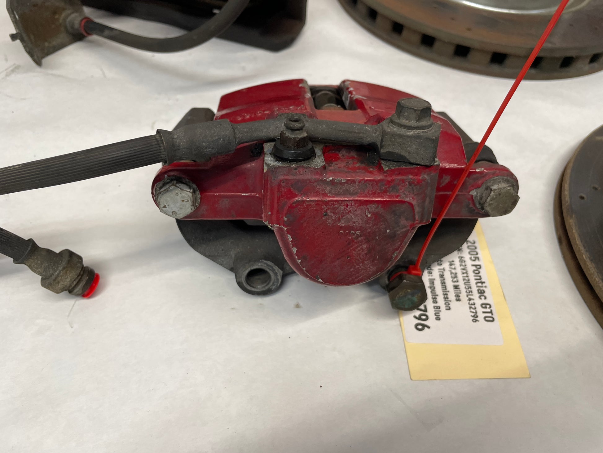 2005 Pontiac GTO PBR Brake Calipers and Rotors OEM - Day's Parts Yard