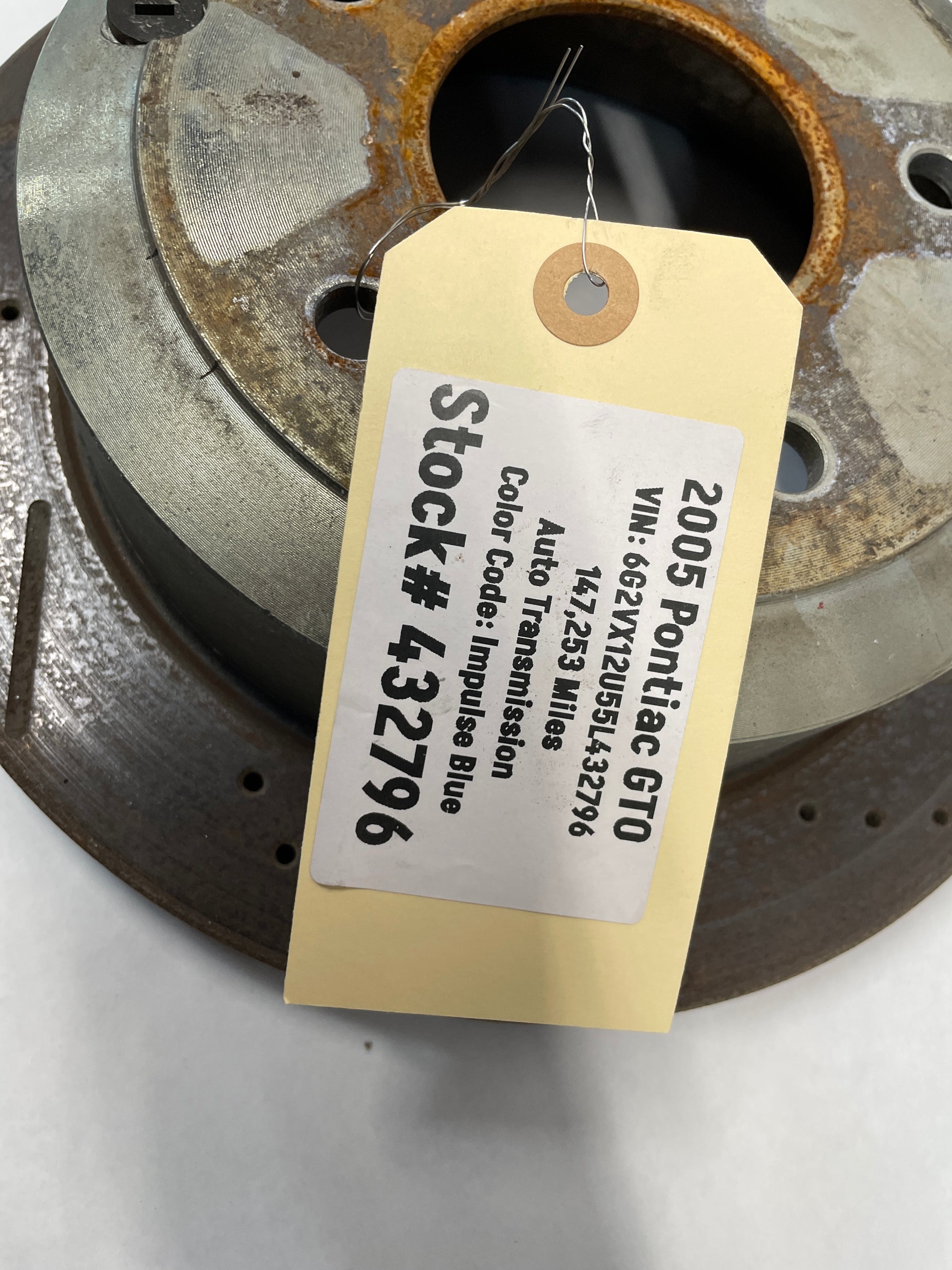 2005 Pontiac GTO PBR Brake Calipers and Rotors OEM - Day's Parts Yard