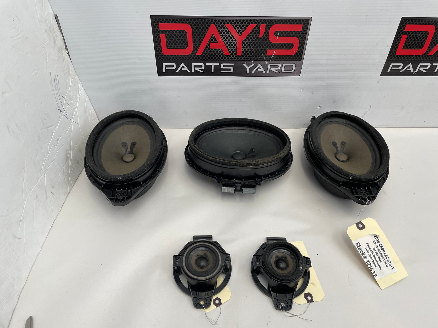 2018 Cadillac CTS-V Bose Speakers Set OEM - Day's Parts Yard