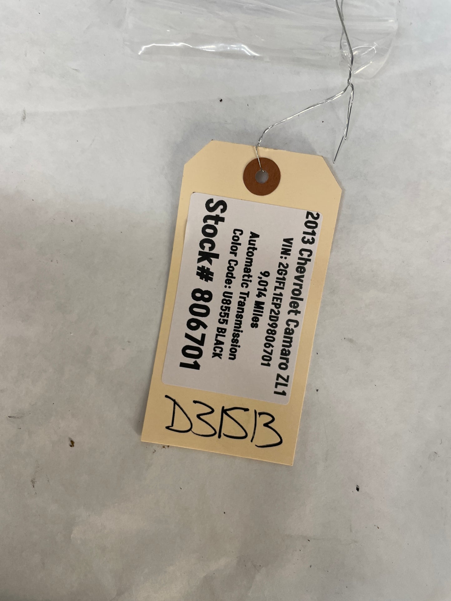 2013 Chevy Camaro ZL1 Windshield Rearview Rear View Mirror Wiring Harness Cover OEM - Day's Parts Yard