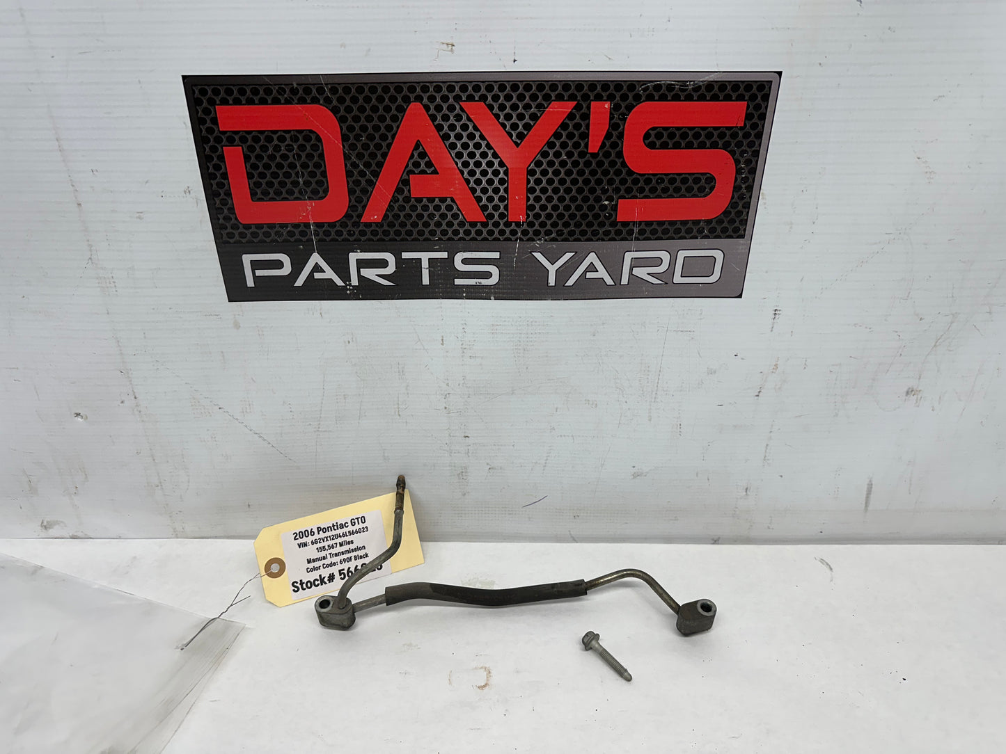 2006 Pontiac GTO Coolant Cross Over Tube LS1 LS2 LS3 LS6 OEM 5.3 5.7 6.0 6.2 - Day's Parts Yard