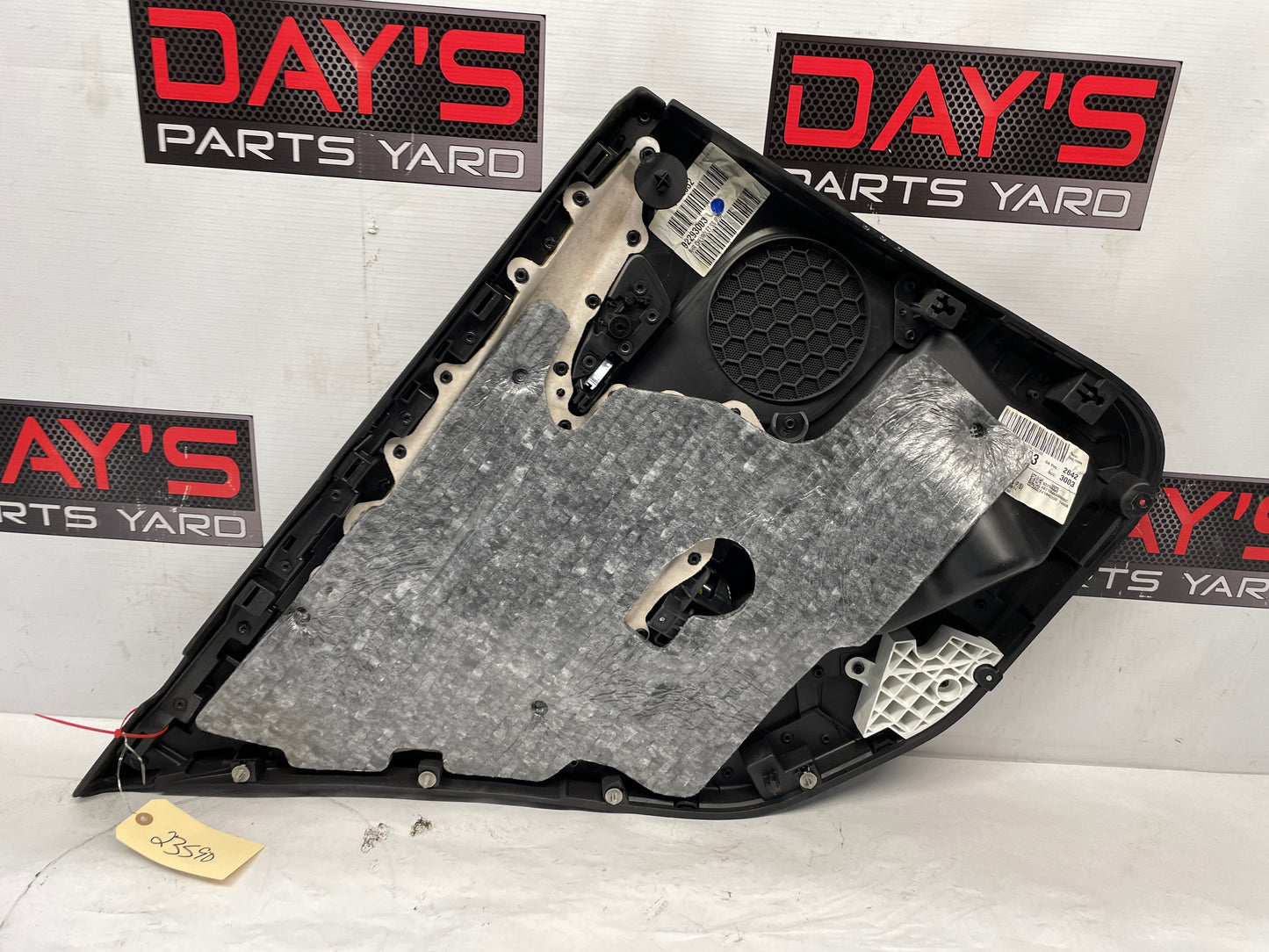 2014 Chevy SS Sedan RH Passenger Rear Interior Door Panel Trim OEM - Day's Parts Yard