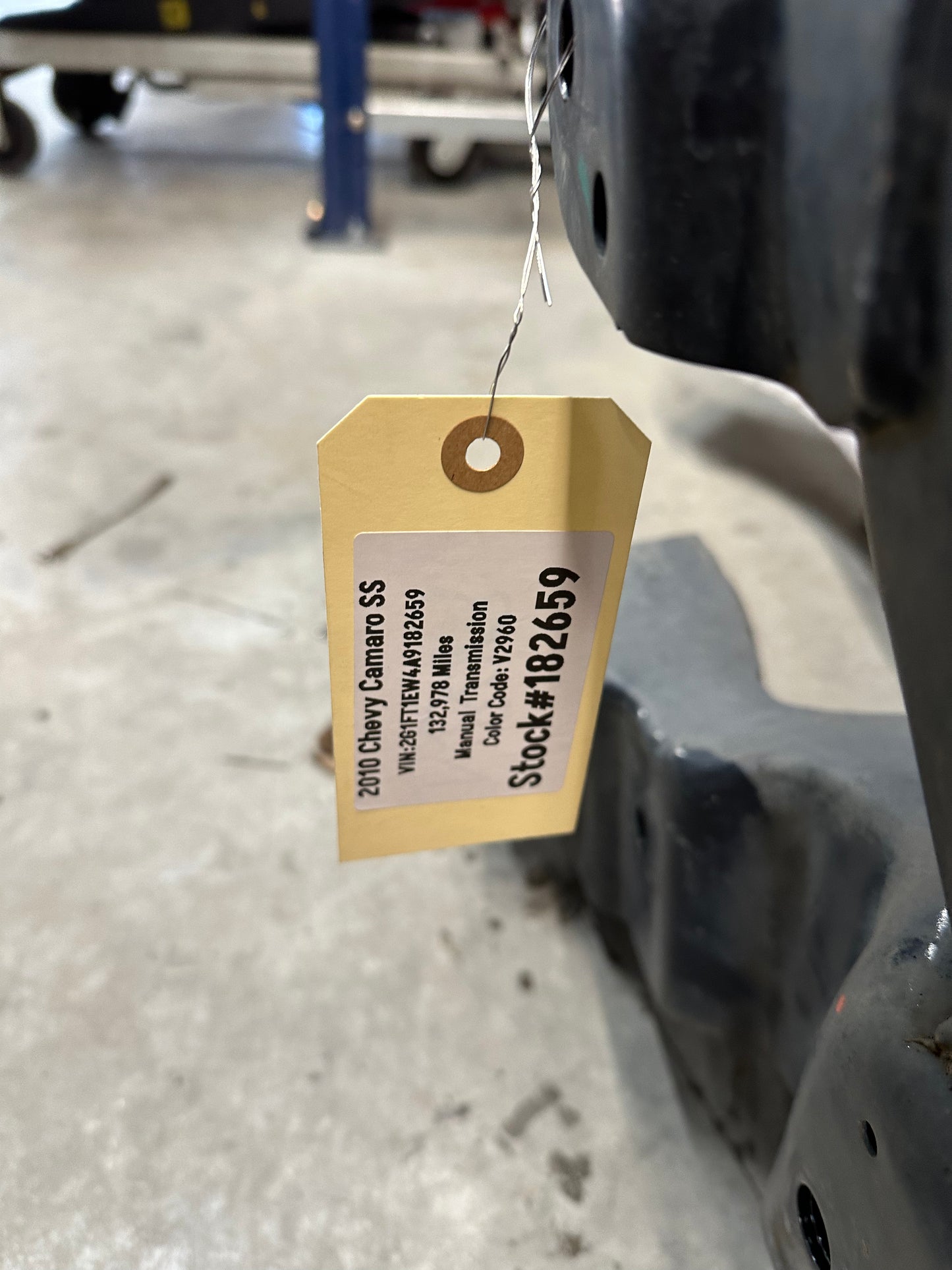 2010 Chevy Camaro SS Rear Suspension Cradle Sub Frame K Member Support OEM - Day's Parts Yard