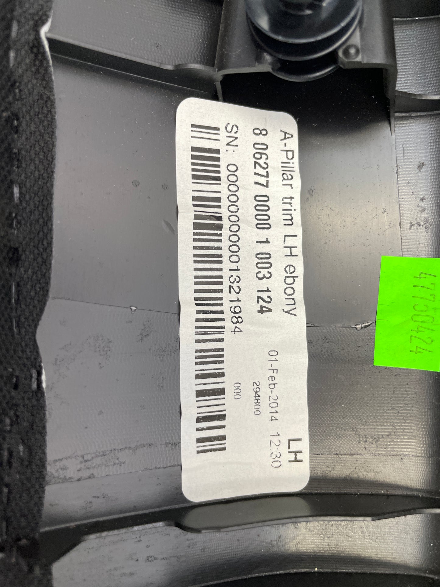 2014 Cadillac CTS-V Coupe LH Driver A Pillar Trim OEM - Day's Parts Yard