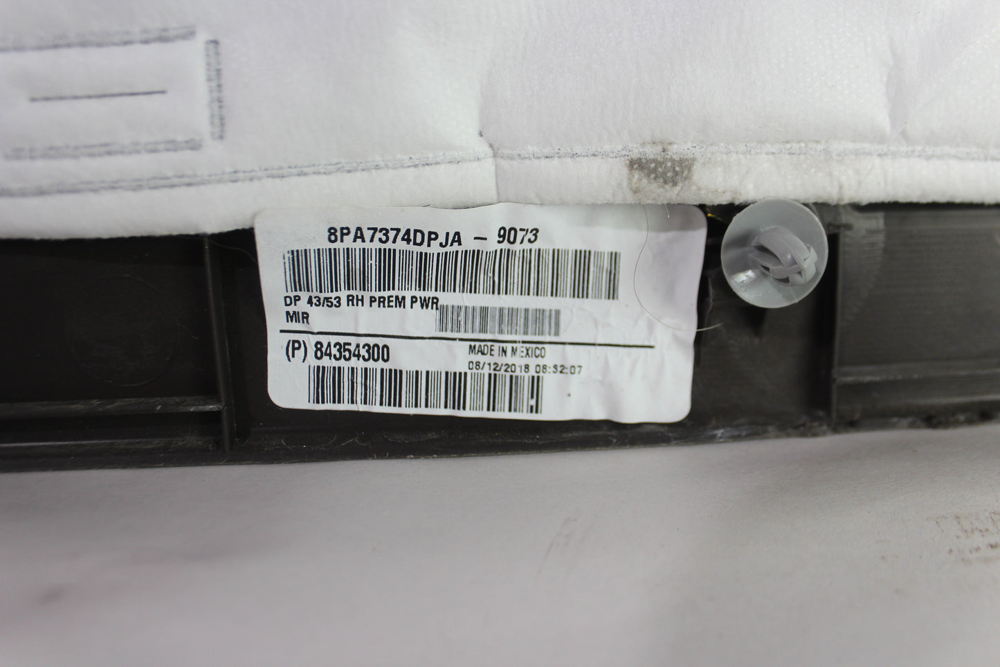 2018 GMC Sierra K1500 SLT Front RH Passenger Door Panel OEM - Day's Parts Yard