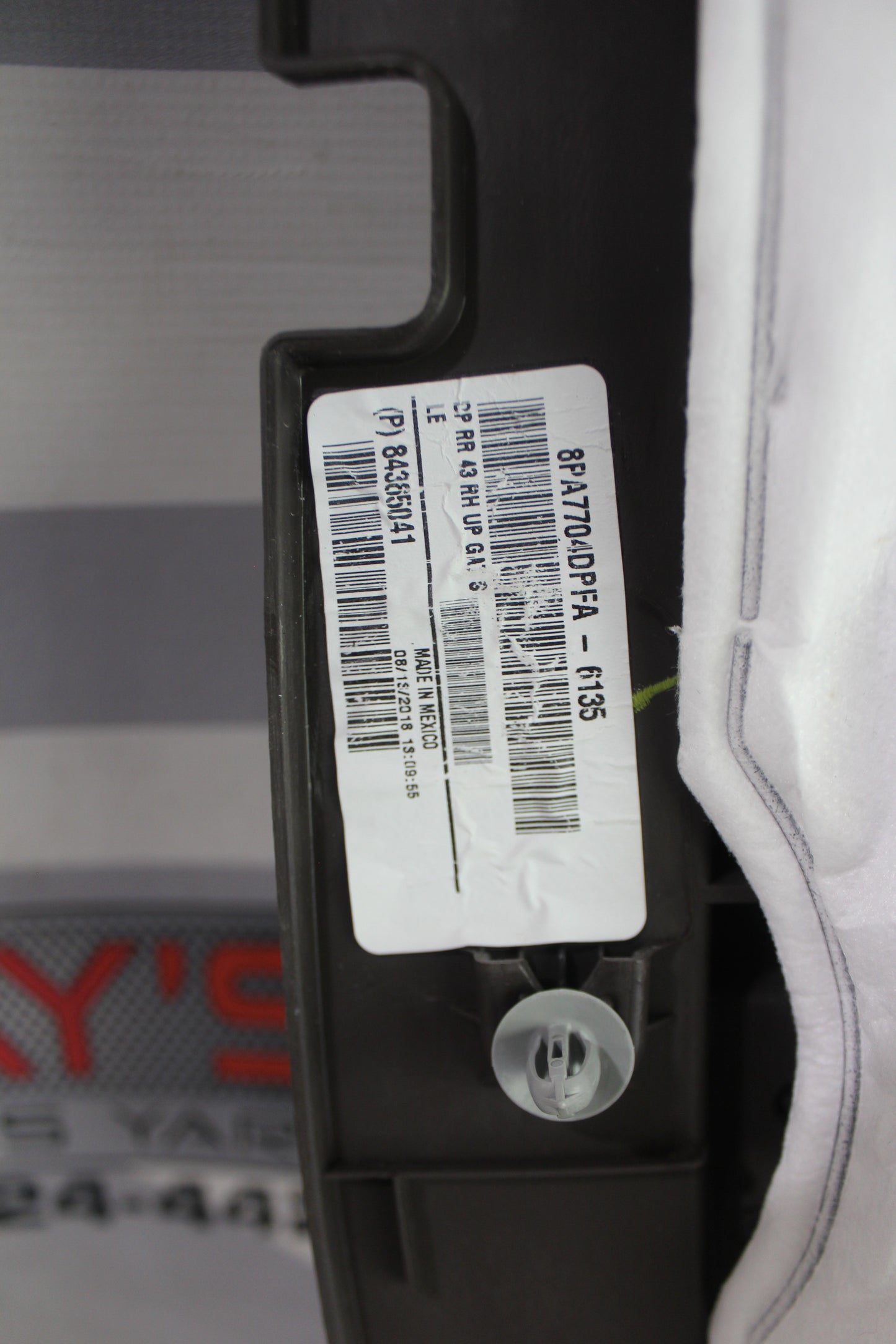 2018 GMC Sierra K1500 SLT Rear RH Passenger Door Panel OEM - Day's Parts Yard