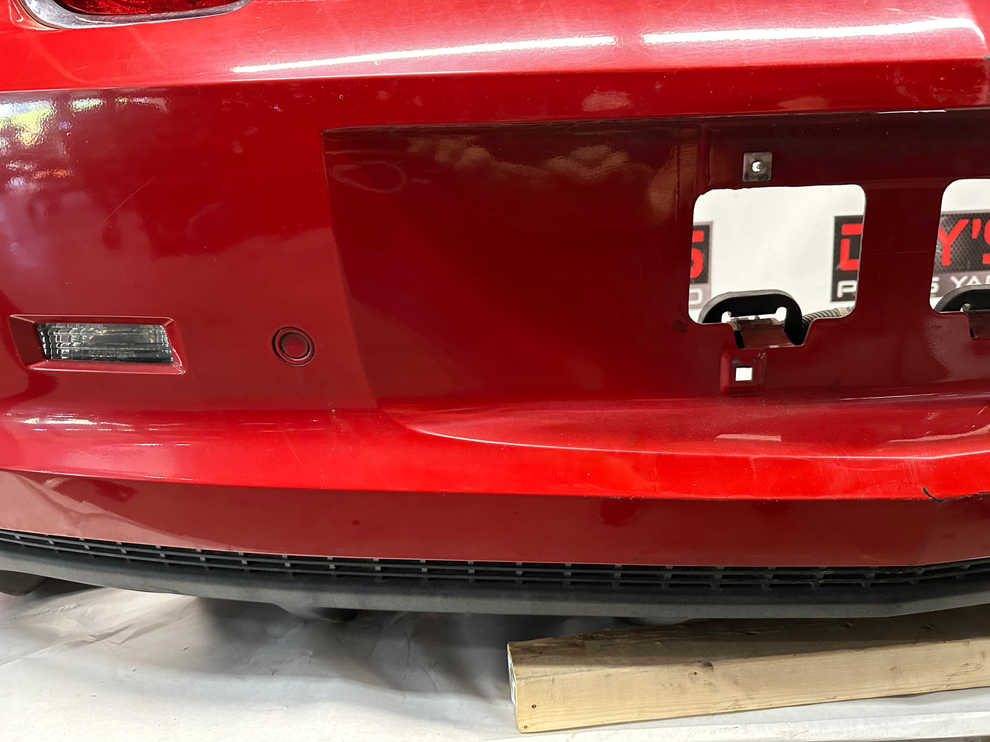 2010 Chevy Camaro SS Complete Rear Bumper Cover Red OEM - Day's Parts Yard