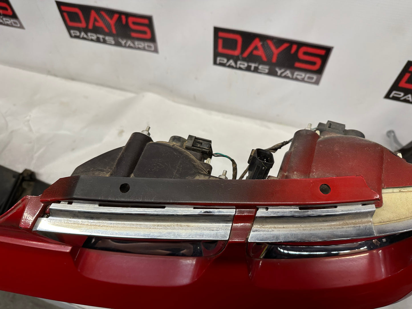 2010 Chevy Camaro SS Complete Rear Bumper Cover Red OEM - Day's Parts Yard