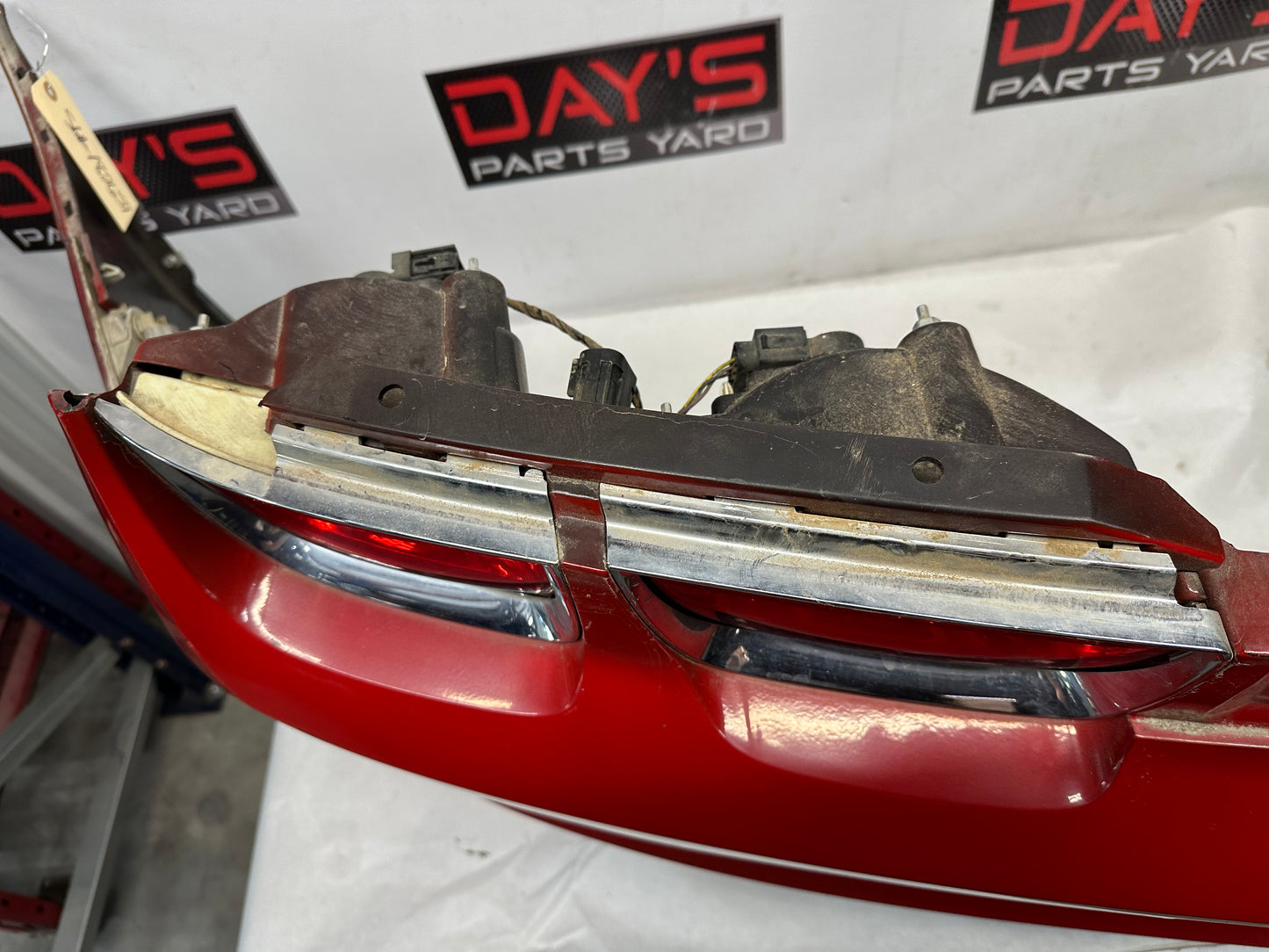 2010 Chevy Camaro SS Complete Rear Bumper Cover Red OEM - Day's Parts Yard