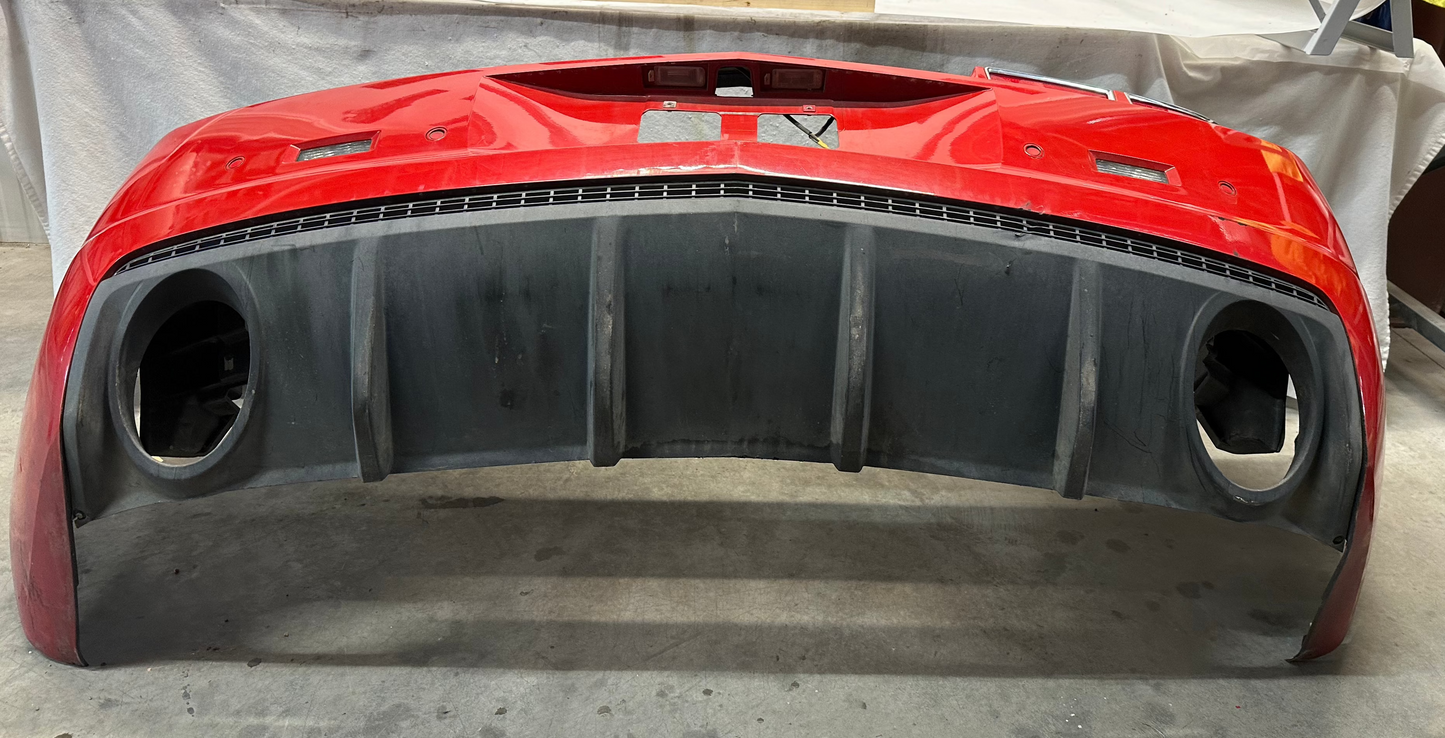 2010 Chevy Camaro SS Complete Rear Bumper Cover Red OEM - Day's Parts Yard
