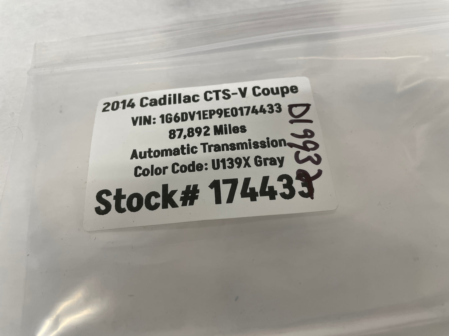 2014 Cadillac CTS-V Antenna Module OEM - Day's Parts Yard
