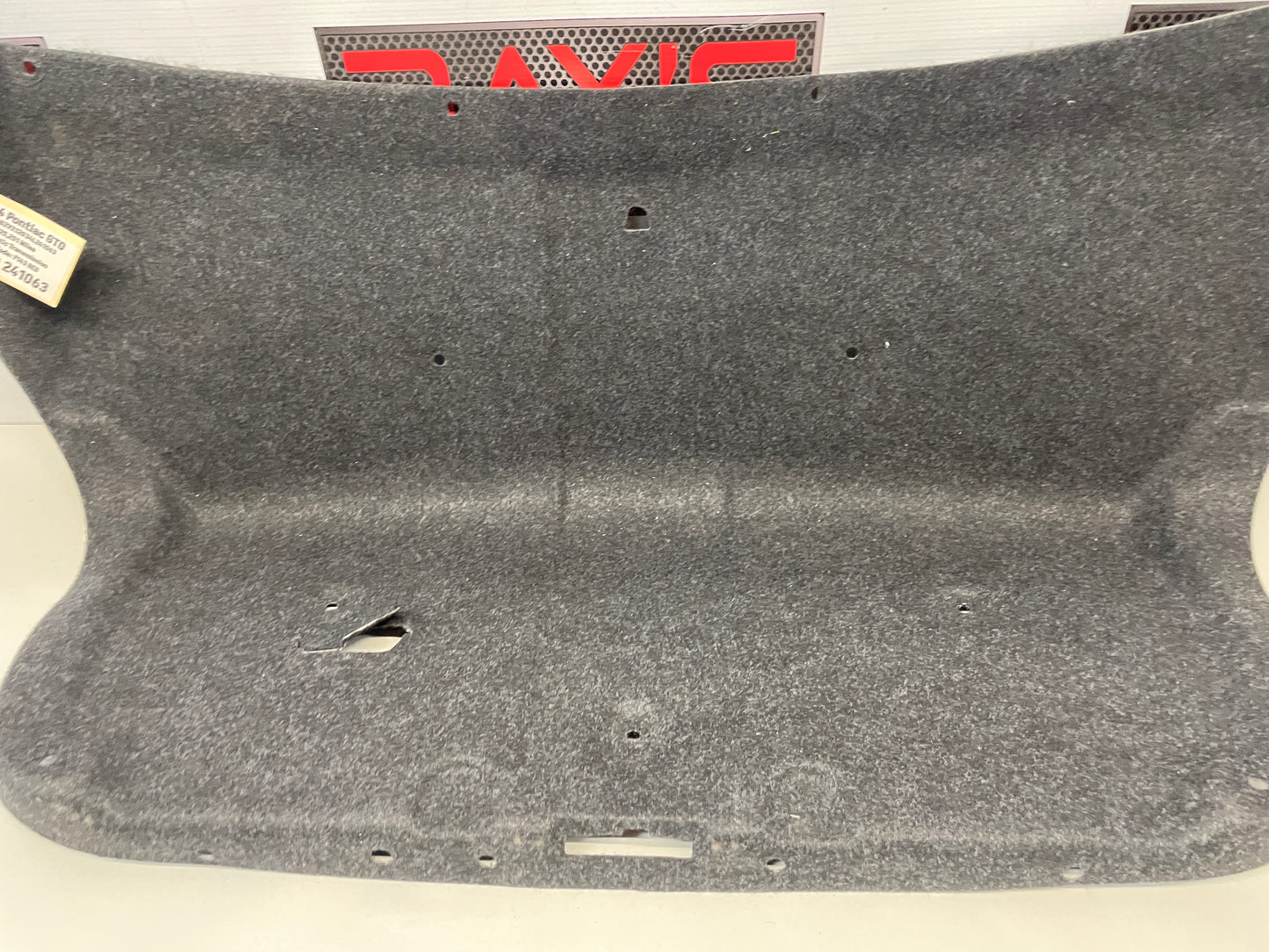 2004 Pontiac GTO Trunk Deck Lid Liner Carpet OEM - Day's Parts Yard