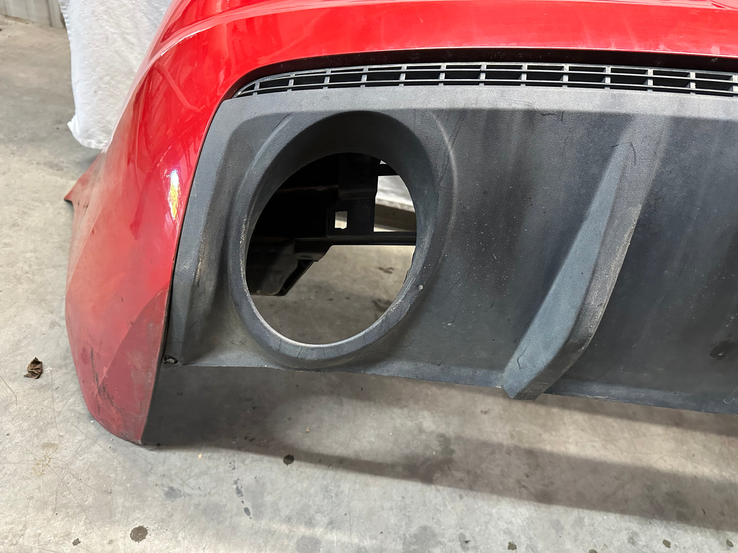 2010 Chevy Camaro SS Complete Rear Bumper Cover Red OEM - Day's Parts Yard