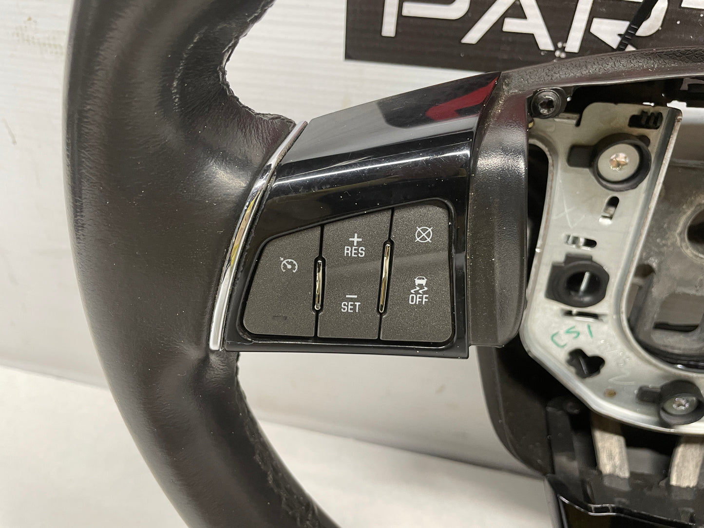 2014 Cadillac CTS-V Steering Wheel Black Leather OEM - Day's Parts Yard