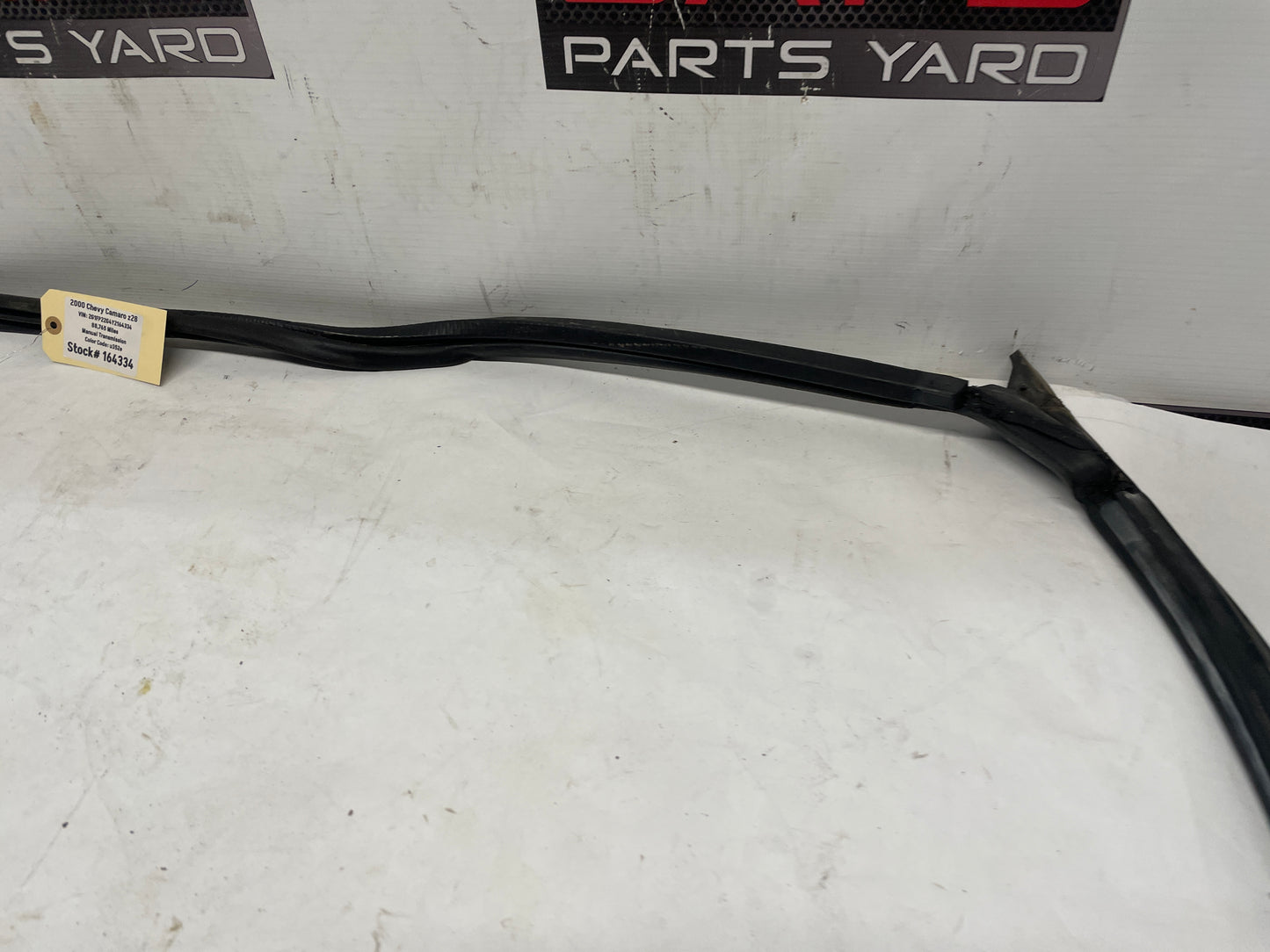 2000 Chevy Camaro Z28 RH Passenger Body T-Top Weather Strip Seal OEM - Day's Parts Yard