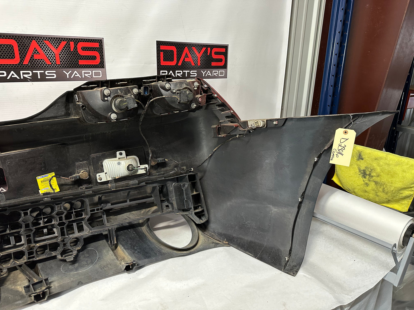 2010 Chevy Camaro SS Complete Rear Bumper Cover Red OEM - Day's Parts Yard