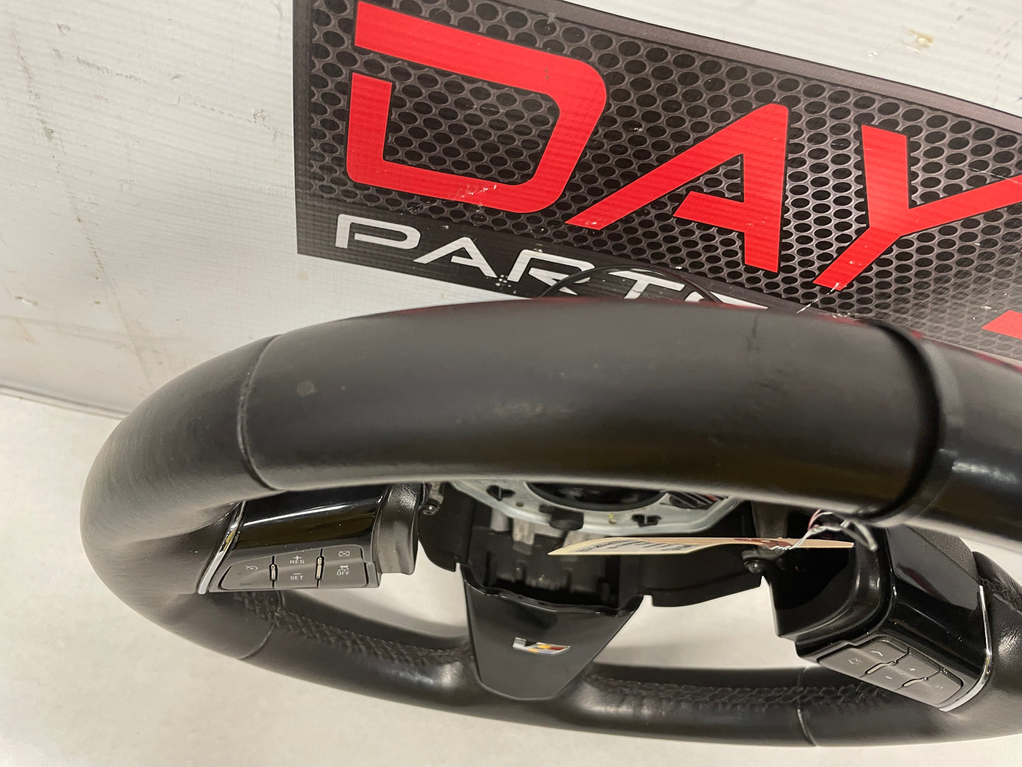 2014 Cadillac CTS-V Steering Wheel Black Leather OEM - Day's Parts Yard