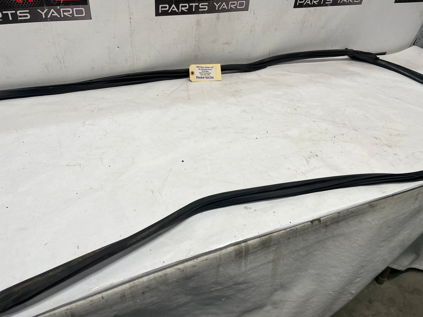 2000 Chevy Camaro Z28 RH Passenger Body T-Top Weather Strip Seal OEM - Day's Parts Yard