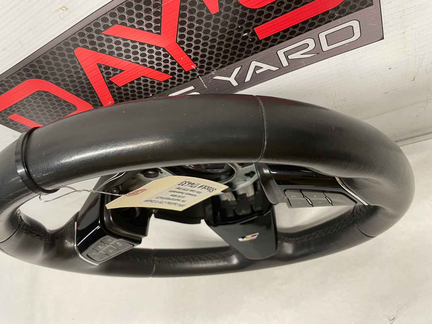 2014 Cadillac CTS-V Steering Wheel Black Leather OEM - Day's Parts Yard