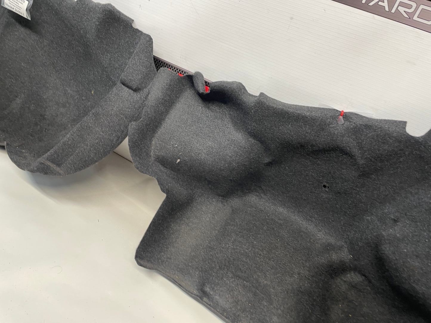 2004 Pontiac GTO RH and LH Quarter Trunk Trim Side Carpet Liners OEM - Day's Parts Yard