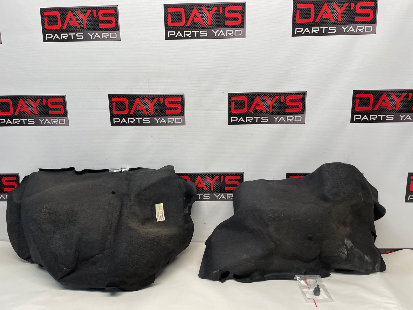 2004 Pontiac GTO RH and LH Quarter Trunk Trim Side Carpet Liners OEM - Day's Parts Yard