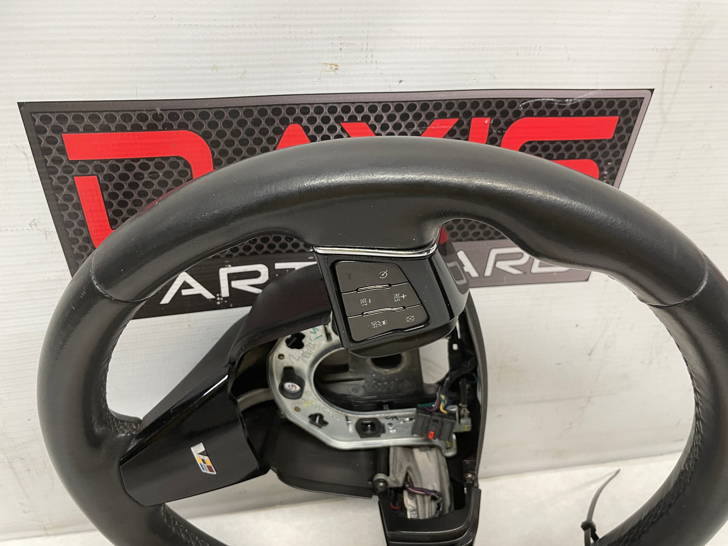 2014 Cadillac CTS-V Steering Wheel Black Leather OEM - Day's Parts Yard