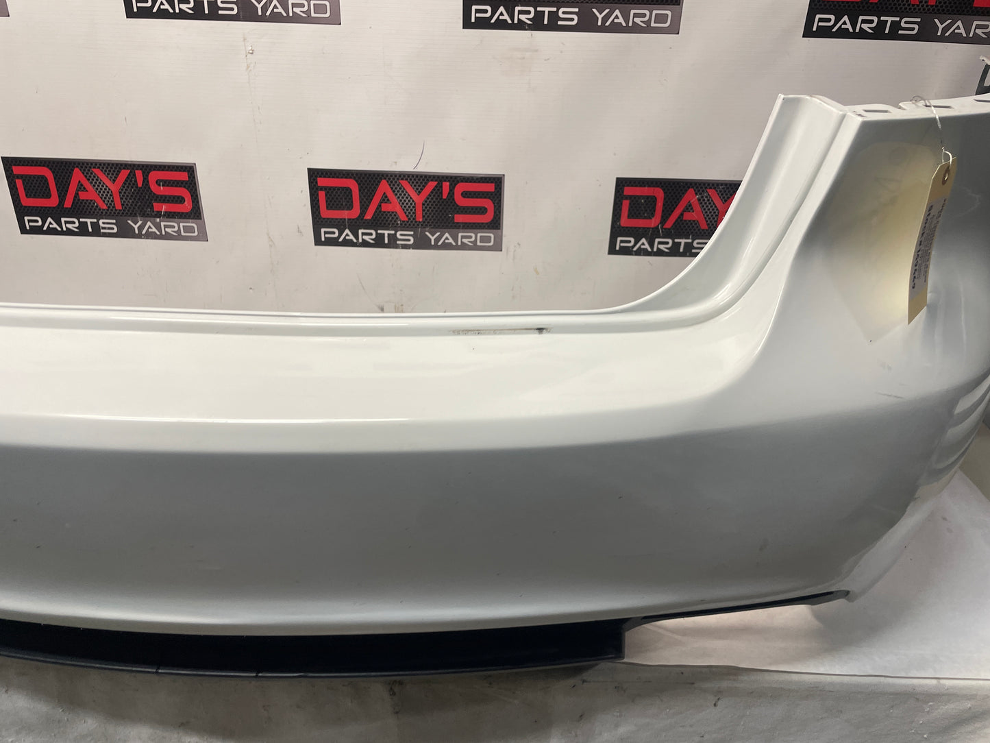 2008 Pontiac G8 Base Rear Bumper Cover Fascia White OEM - Day's Parts Yard