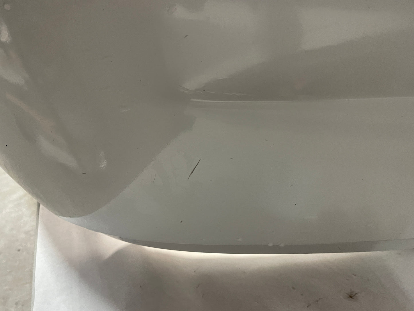 2008 Pontiac G8 Base Rear Bumper Cover Fascia White OEM - Day's Parts Yard