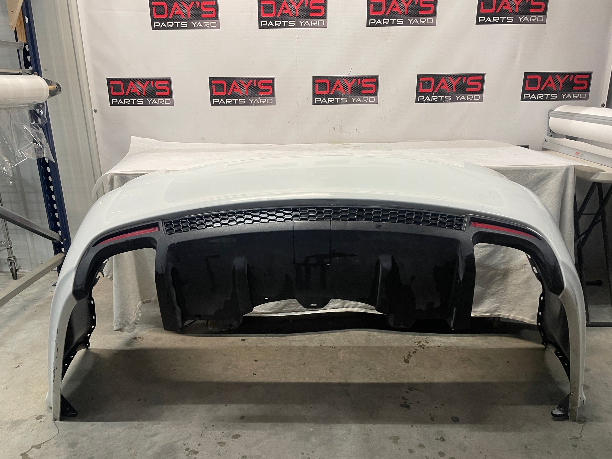 2008 Pontiac G8 Base Rear Bumper Cover Fascia White OEM - Day's Parts Yard