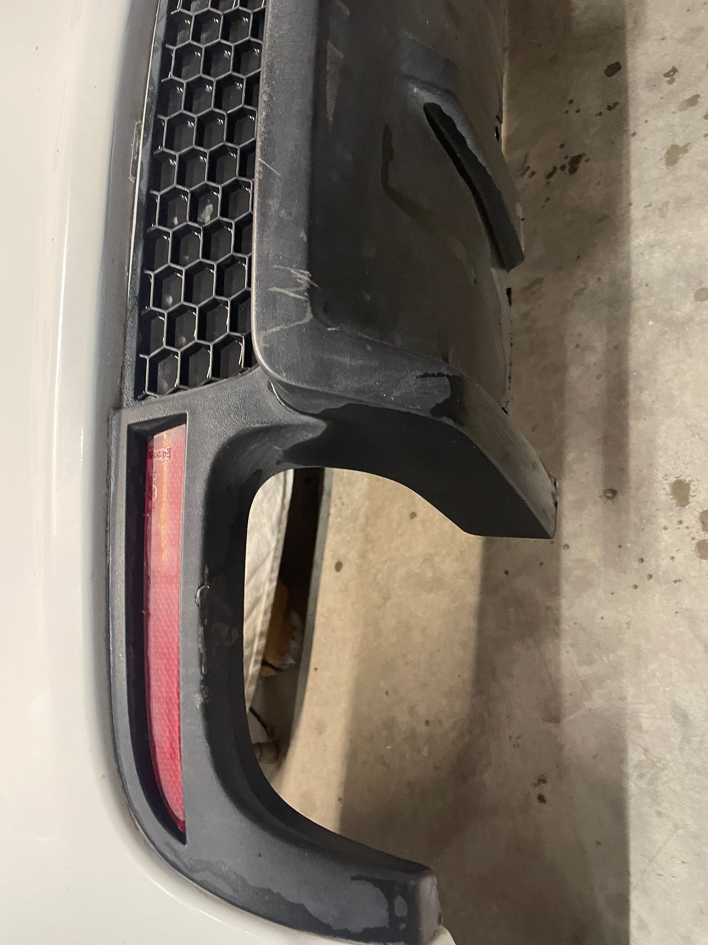 2008 Pontiac G8 Base Rear Bumper Cover Fascia White OEM - Day's Parts Yard