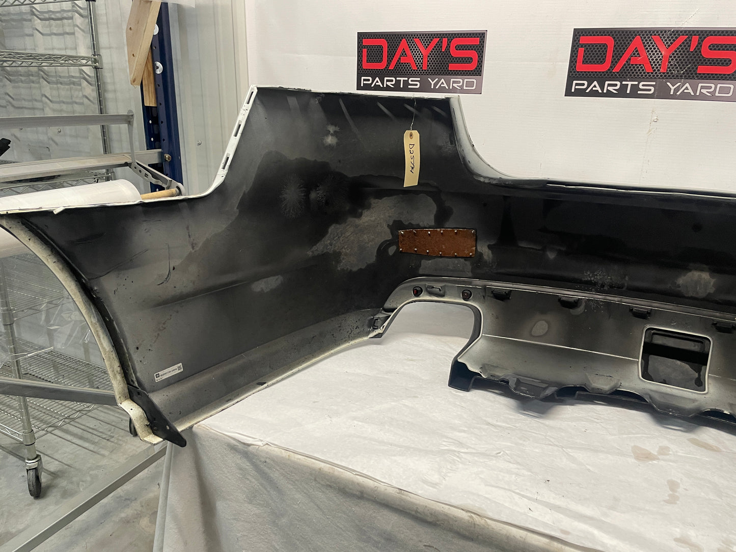 2008 Pontiac G8 Base Rear Bumper Cover Fascia White OEM - Day's Parts Yard