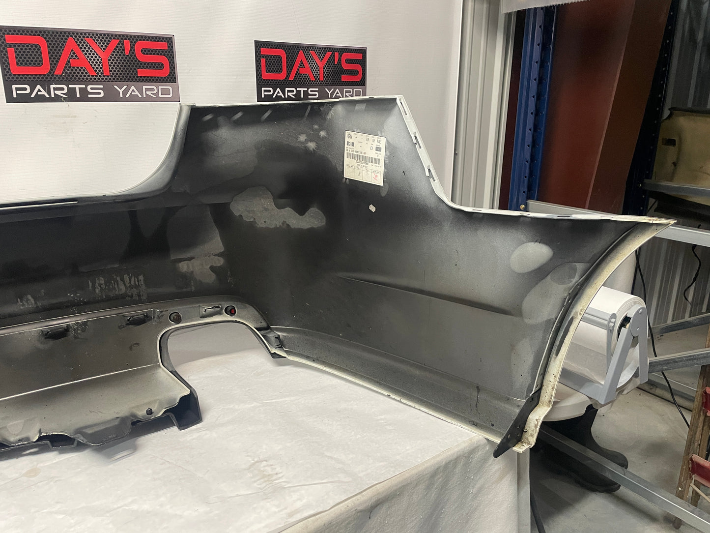 2008 Pontiac G8 Base Rear Bumper Cover Fascia White OEM - Day's Parts Yard