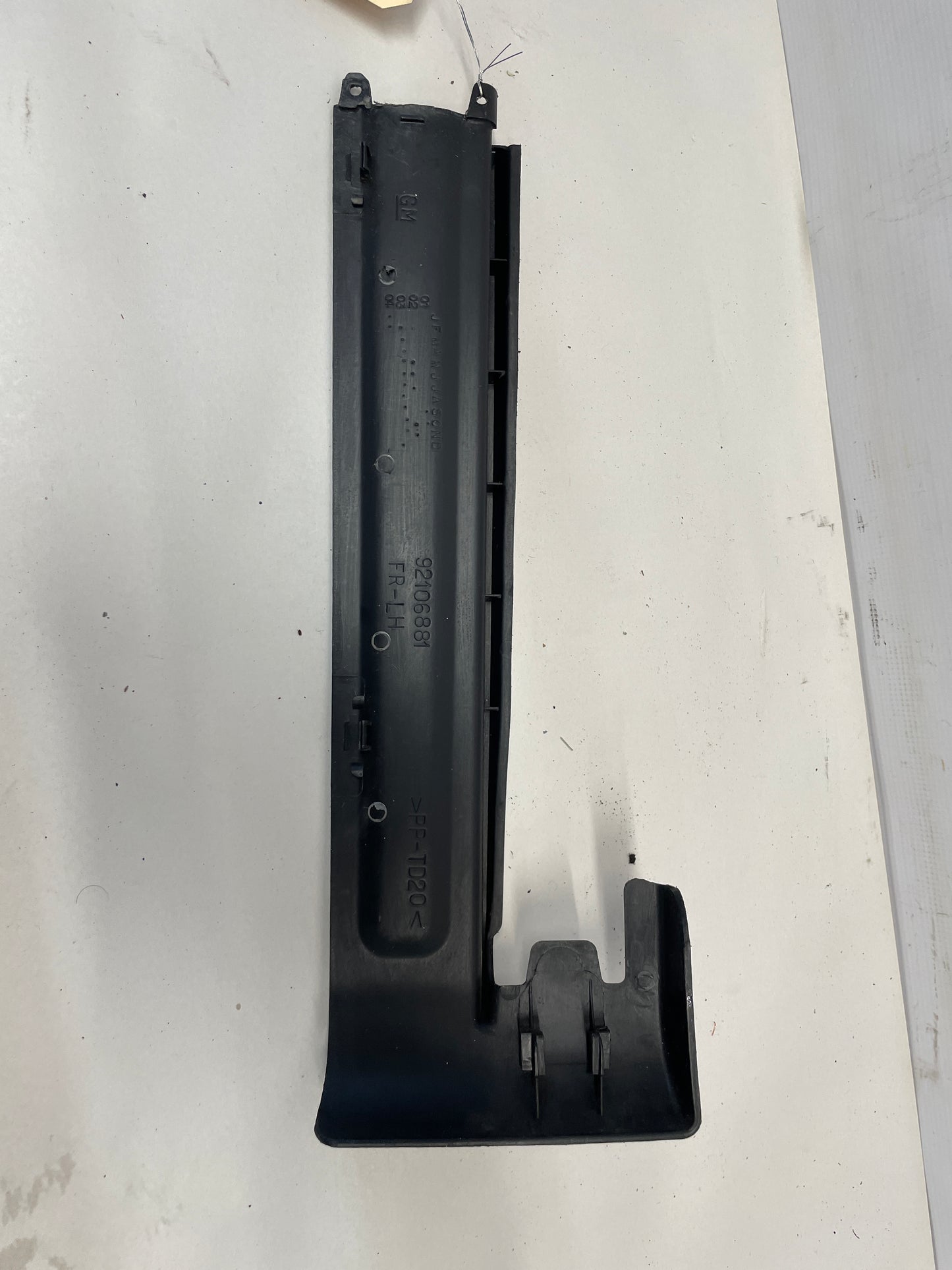 2004 Pontiac GTO LH Driver Front Seat Track Trim Cover OEM - Day's Parts Yard