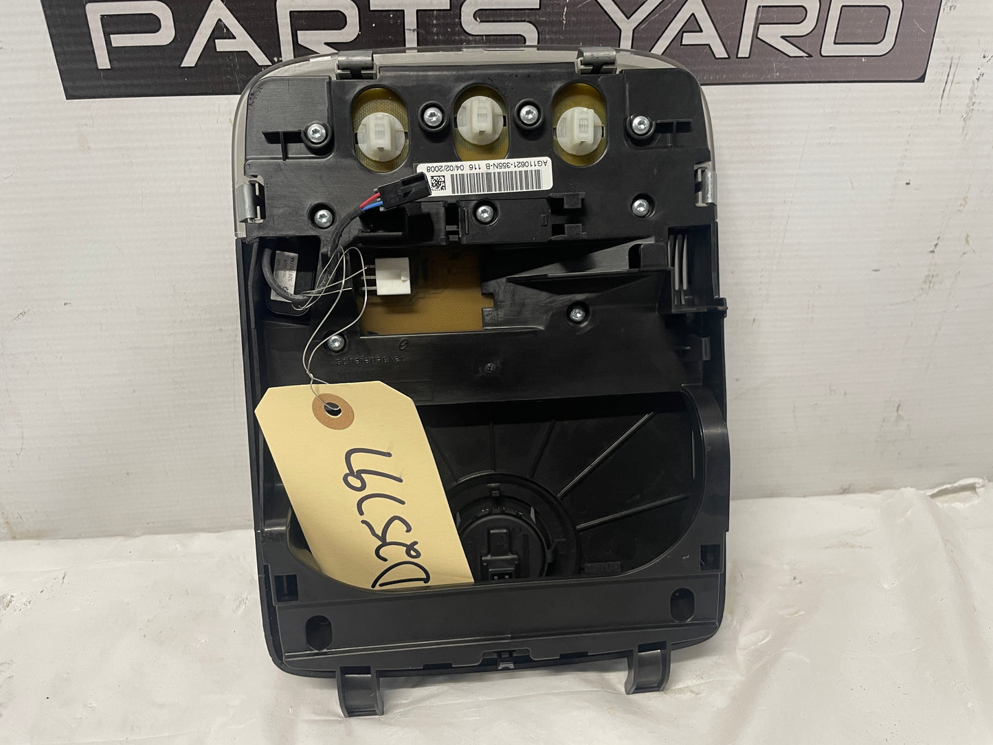 2008 Pontiac G8 Base Overhead Over Head Console Dome Light OEM - Day's Parts Yard
