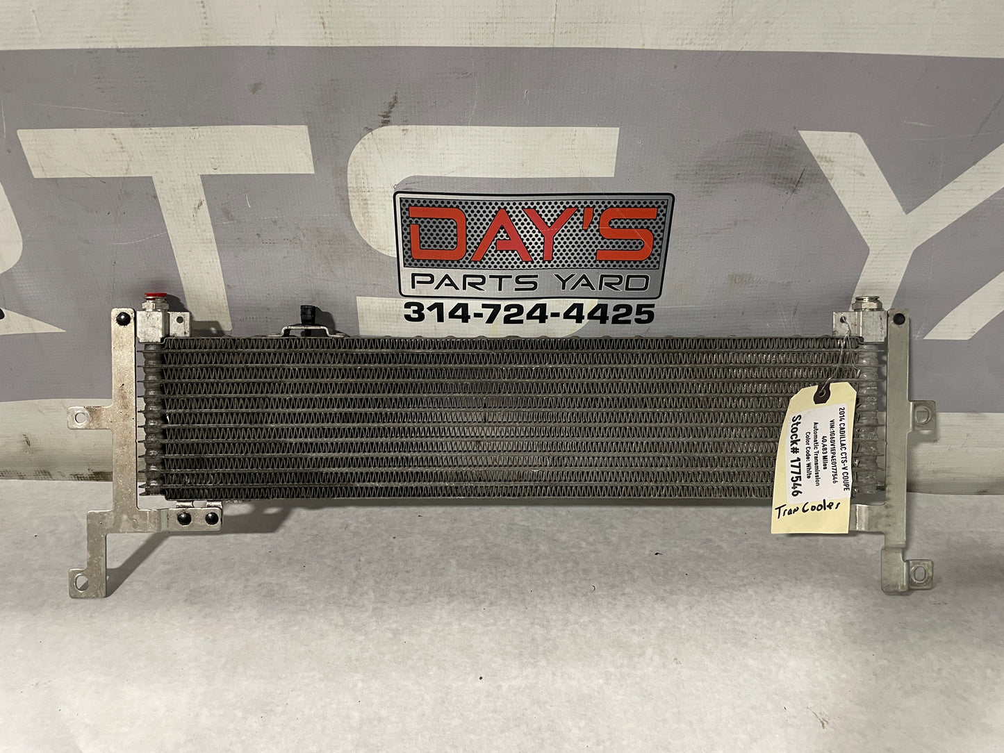2014 Cadillac CTS-V Coupe Transmission Trans Oil Cooler OEM - Day's Parts Yard