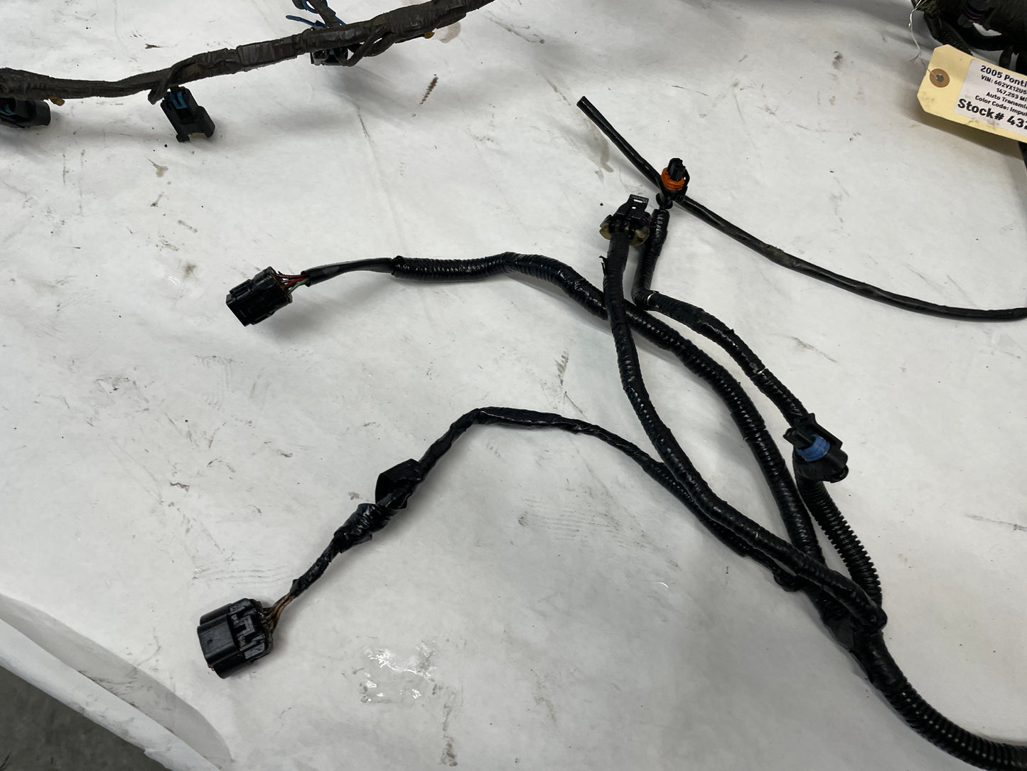 2005 Pontiac GTO Engine Motor Manual Transmission Wire Wiring Harness OEM - Day's Parts Yard