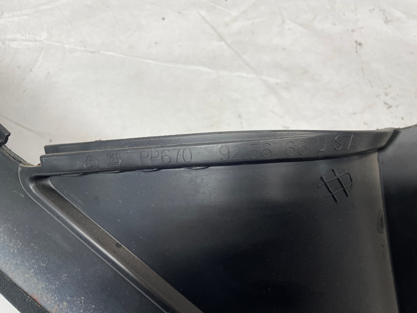 2005 Pontiac GTO LH Driver Center Console Suede Insert Trim Panel OEM - Day's Parts Yard