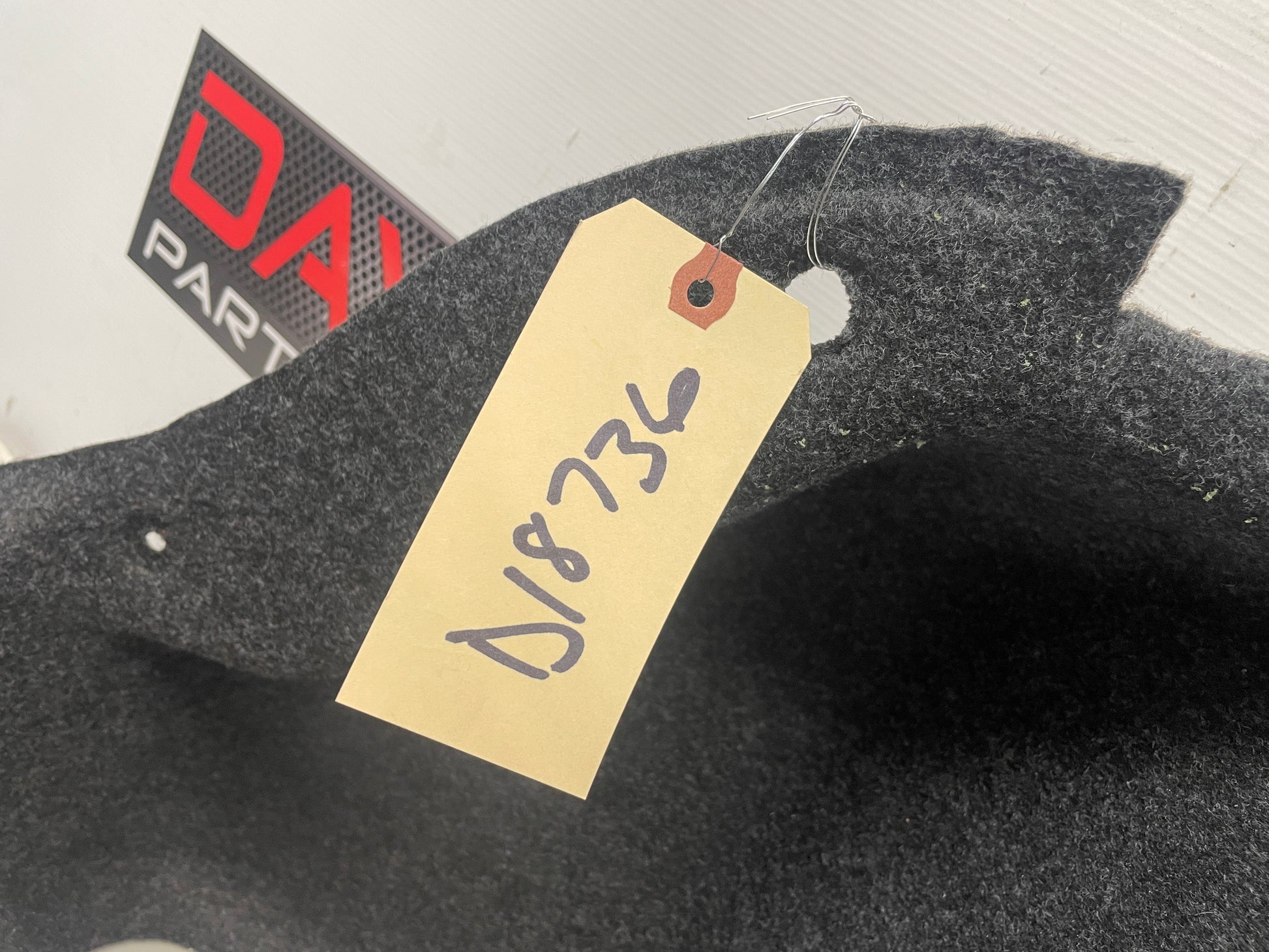 2011 Cadillac CTS-V Coupe LH Driver Interior Quarter Trunk Carpet Felt Liner OEM - Day's Parts Yard