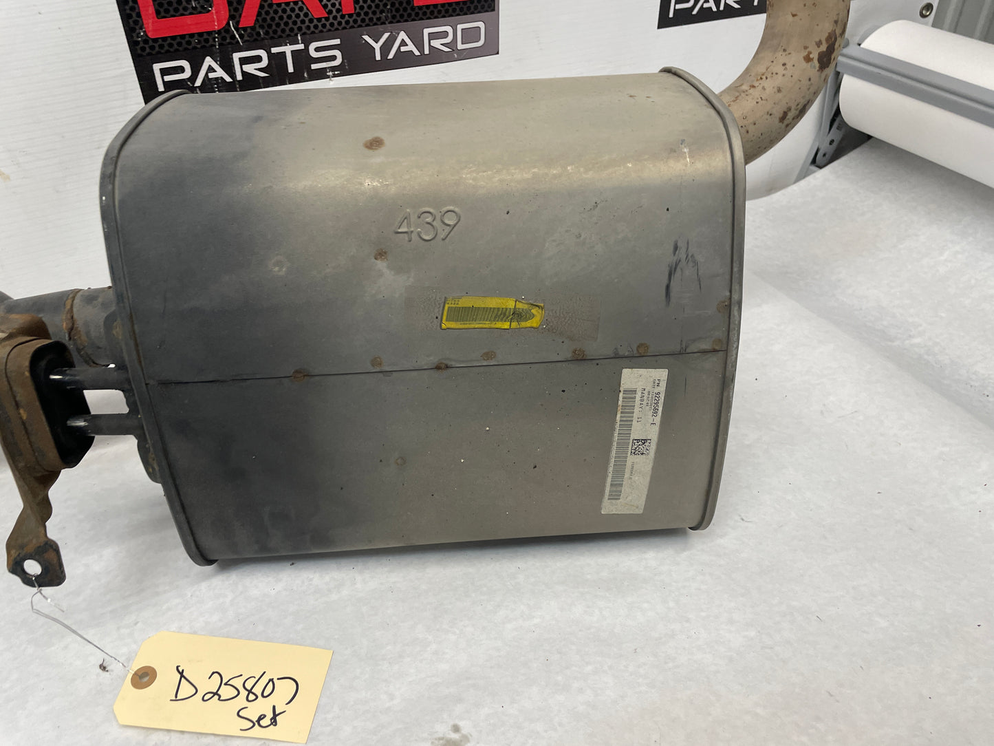 2015 Chevy SS Sedan Factory OEM Exhaust Mufflers Set - Day's Parts Yard